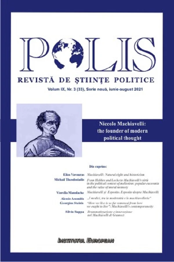 Polis Vol.9 Nr.3(33) Serie noua iunie-august 2021. Revista de Stiinte politice