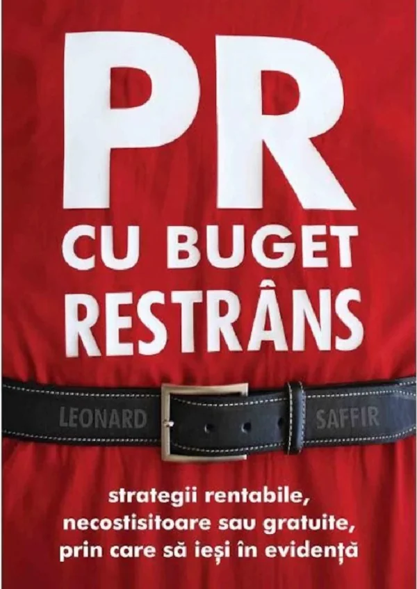 PR cu buget restrans