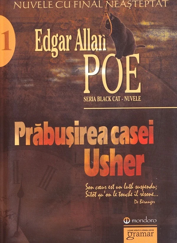 Prabusirea casei Usher. Nuvele