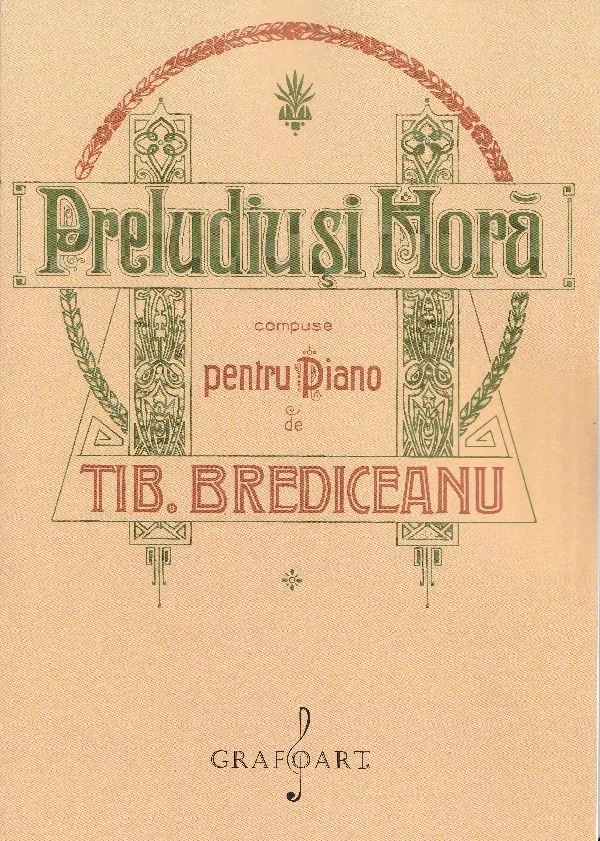 Preludiu si hora pentru pian