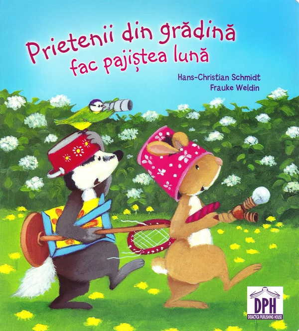 Prietenii din gradina fac pajistea luna - Hans-Christian Schmidt, Frauke Weldin