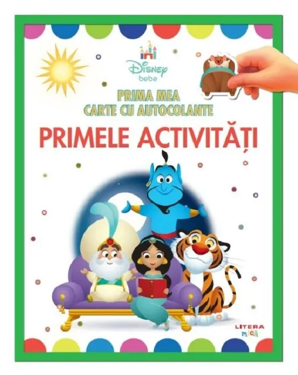 Prima mea carte cu autocolante. Primele activitati