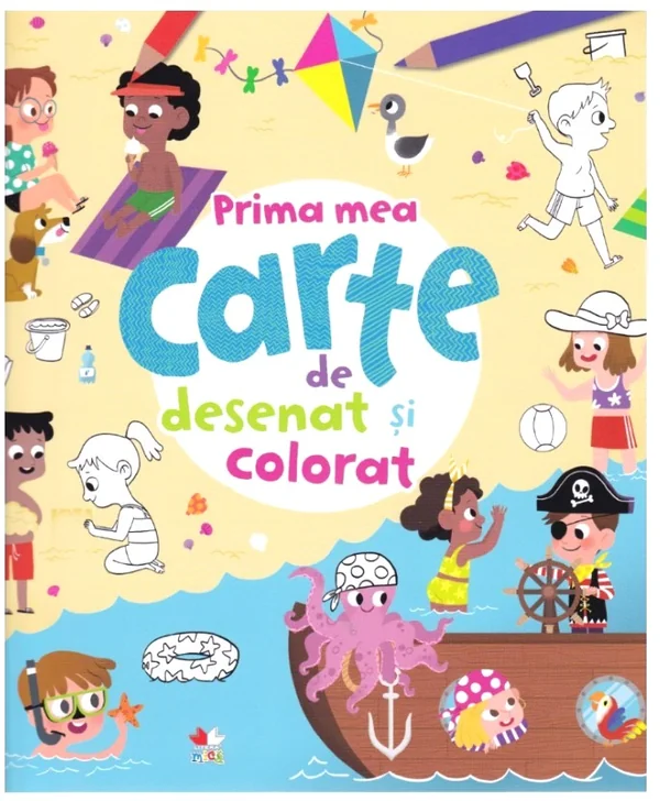 Prima mea carte de desenat si colorat