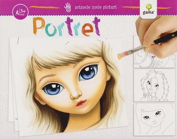 Primele mele picturi. Portret