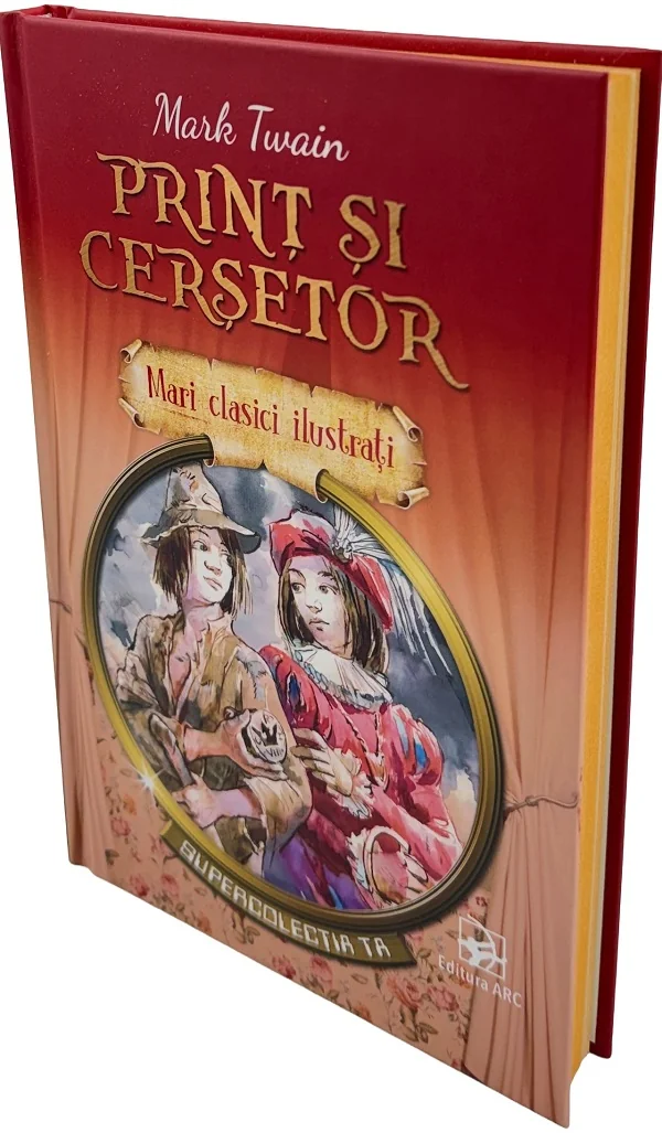Print si cersetor. Mari clasici ilustrati