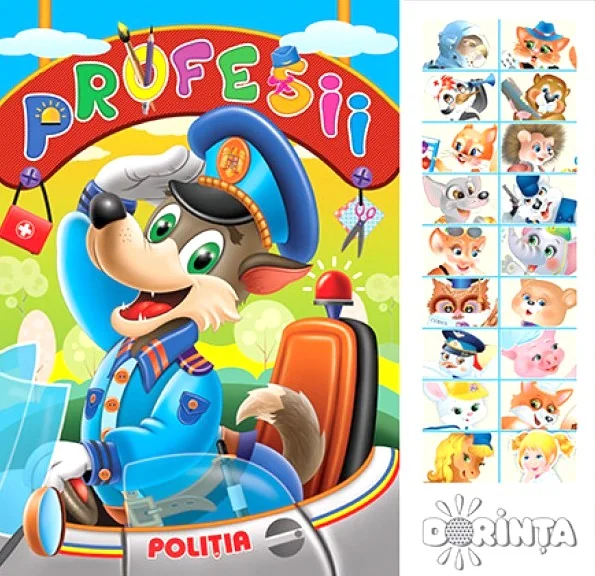 Profesii. Carte cu sunete