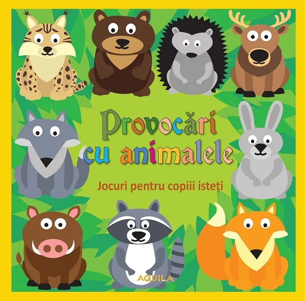 Provocari cu animalele. Jocuri pentru copiii isteti