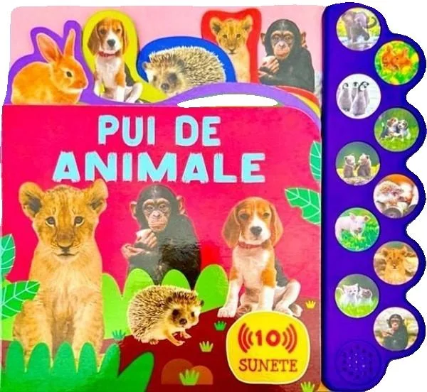 Pui de animale. 10 sunete