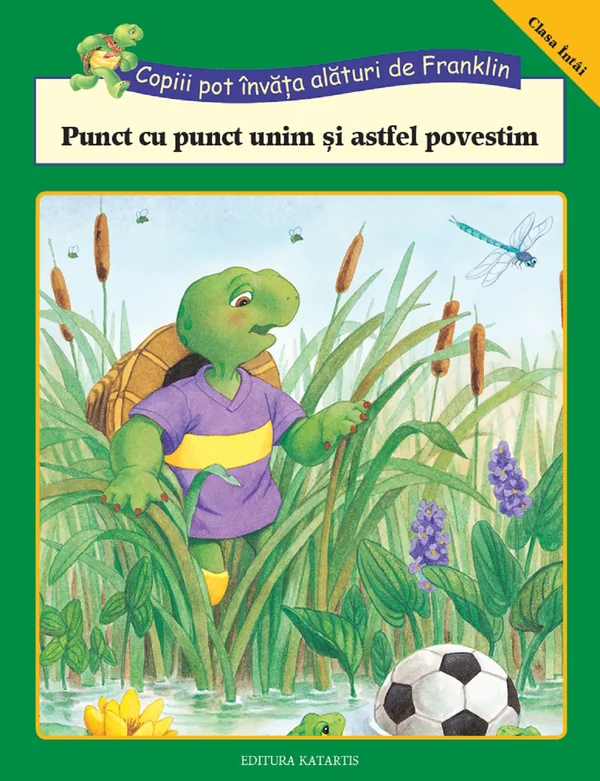 Punct cu punct unim si astfel povestim. Copiii pot invata alaturi de Franklin