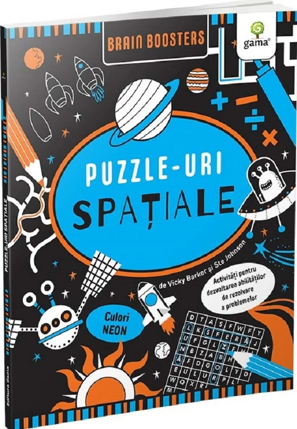 Puzzle-uri spatiale. Brain Boosters - Vicky Barker, Ste Johnson