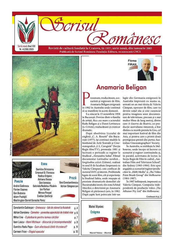 Revista Scrisul Romanesc Nr.4 din 2023