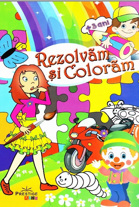 Rezolvam si coloram 3 ani+