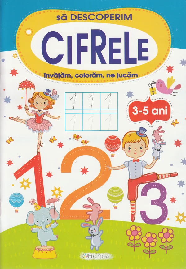 Sa descoperim cifrele 3-5 ani