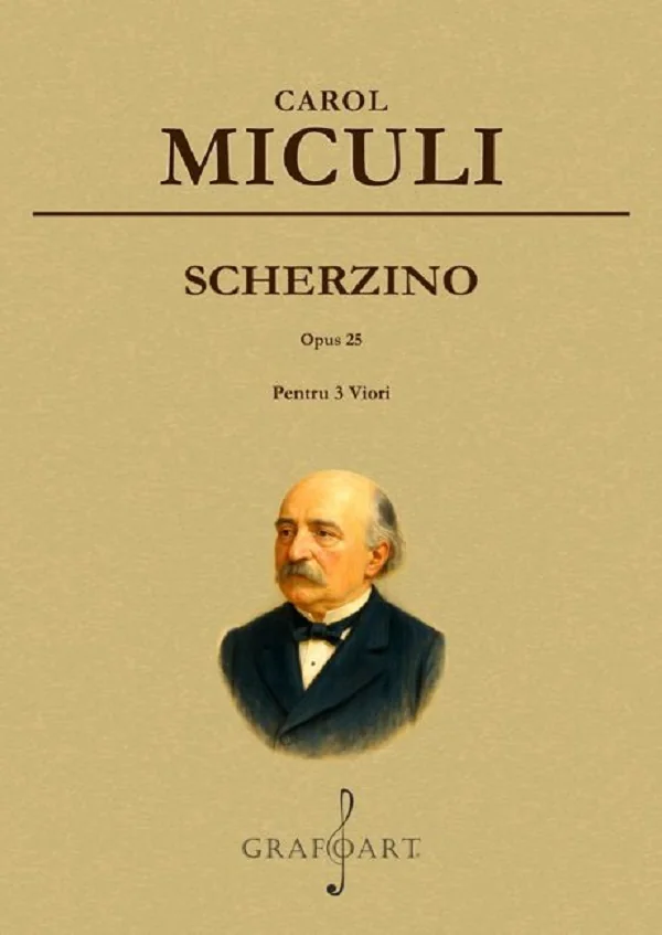 Scherzino. Opus 25 pentru 3 Viori