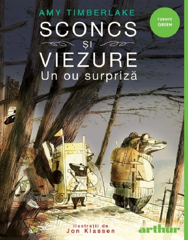 Sconcs si viezure. Un ou surpiza