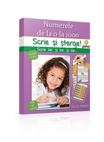 Scrie si sterge - Numerele de la 0 la 1000