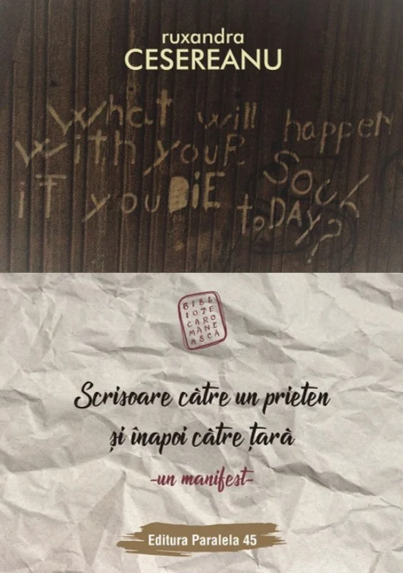 Scrisoare catre un prieten si inapoi catre tara