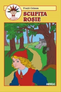 Scufita Rosie - Fratii Grimm (carte de colorat)