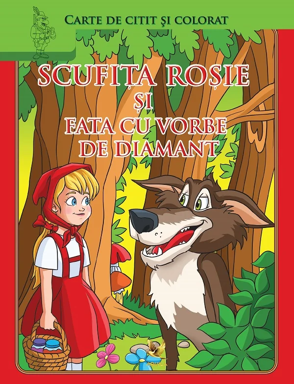 Scufita rosie si Fata cu vorbe de diamant