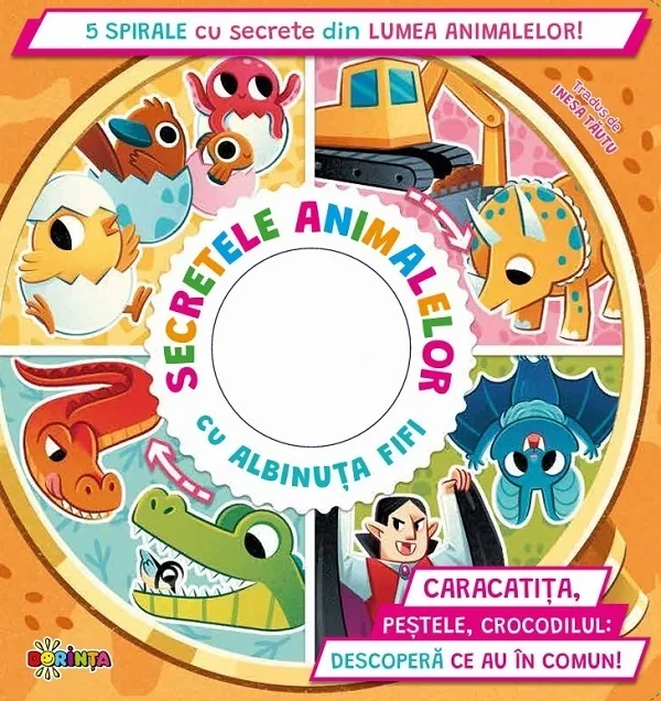 Secretele animalelor cu albinuta Fifi. 5 spirale cu secrete din lumea animalelor! - Paolo Mancini, Luca de Leone