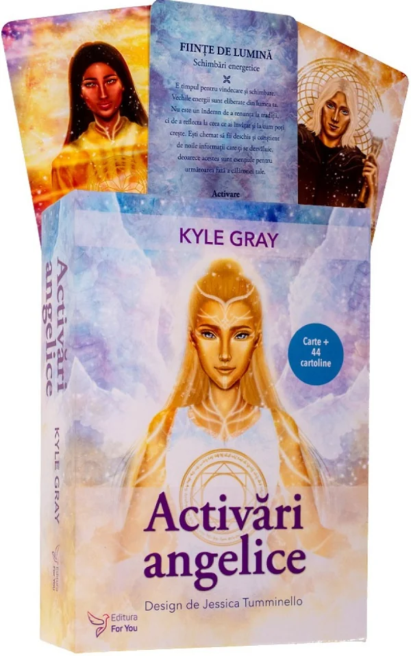 Set: Activari angelice. Carte + cartoline