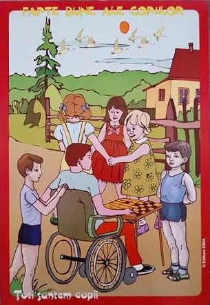 Set cu planse: Fapte bune ale copiilor - Nicolae Cristea