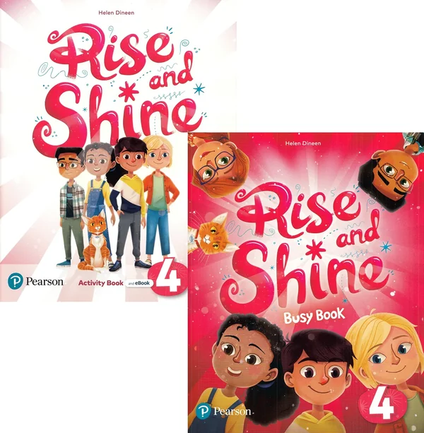 Set: Rise and Shine Level 4. Activity Book and eBook + Busy Book