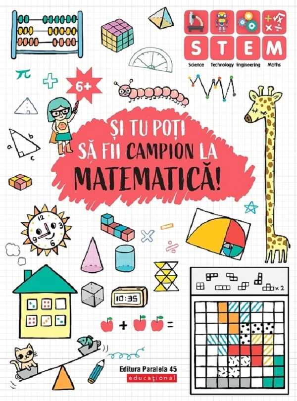 Si tu poti sa fii campion la Matematica! 6 ani+