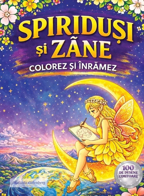 Spiridusi si Zane. Colorez si inramez