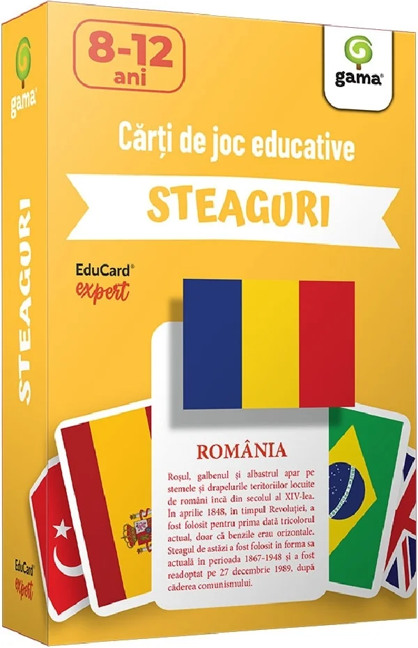 Steaguri. Carti de joc educative