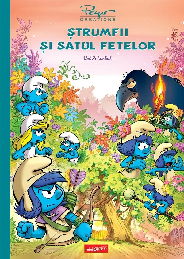 Strumfii si satul fetelor Vol.3: Corbul