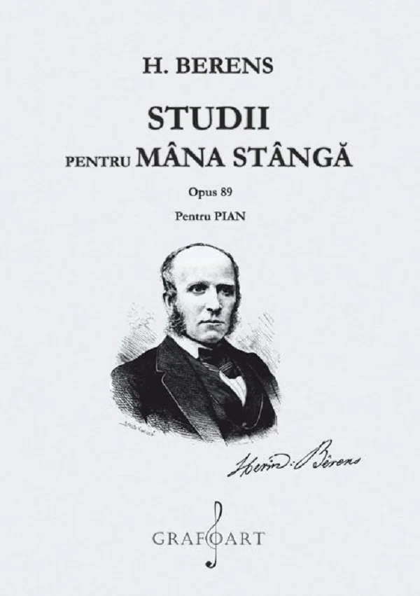 Studii pentru mana stanga. Opus 89 pentru pian