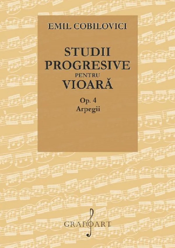 Studii progresive pentru vioara. Op.4 Arpegii