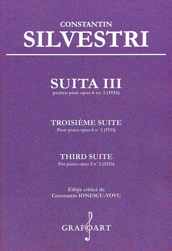 Suita 3 pentru pian opus 6 nr.1