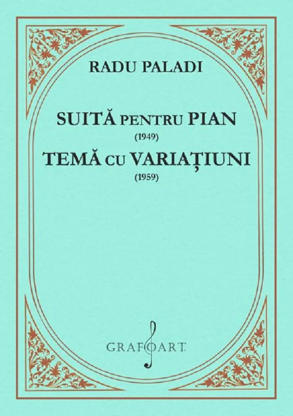 Suita pentru pian 1949. Tema cu variatiuni 1959