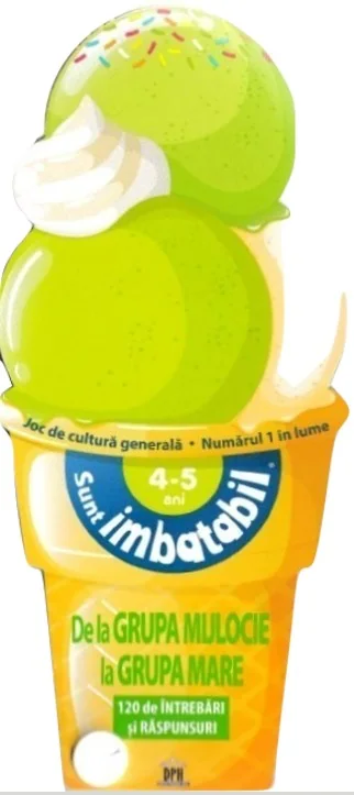 Sunt imbatabil 4-5 ani - Editie format de Inghetata