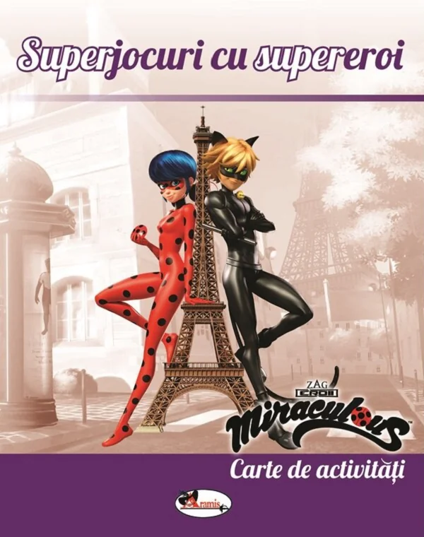 Superjocuri cu supereroi. Carte de activitati