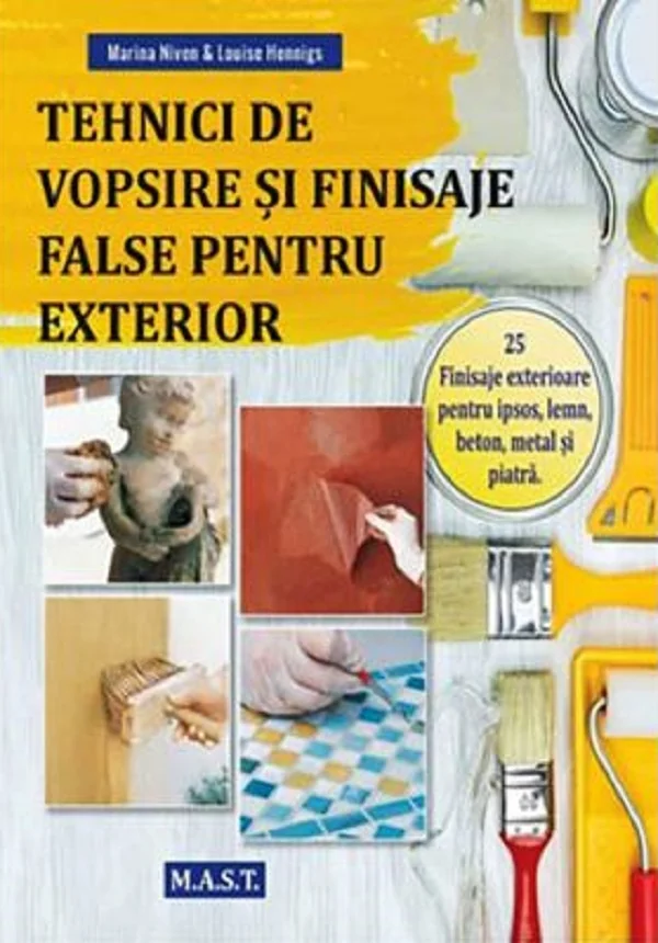 Tehnici de vopsire si finisaje false pentru exterior