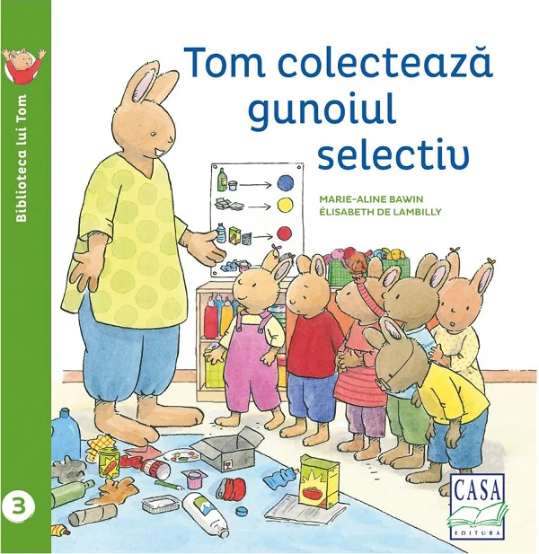 Tom colecteaza gunoiul selectiv