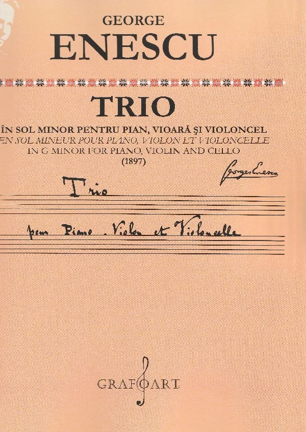 Trio in sol minor pentru pian, vioara si violoncel (1897)