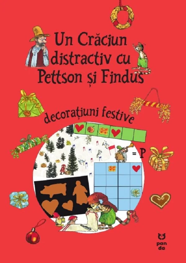 Un Craciun distractiv cu Pettson si Findus. Decoratiuni festive