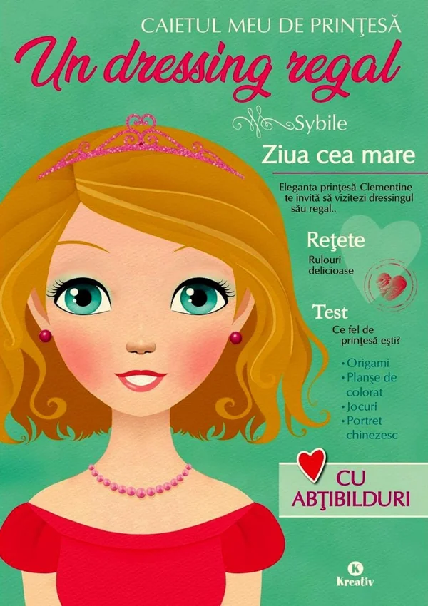 Un dressing regal. Caietul meu de printesa cu abtibilduri