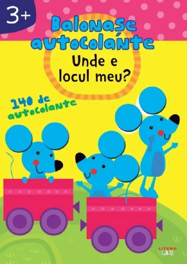 Unde e locul meu? Balonase autocolante +3 ani