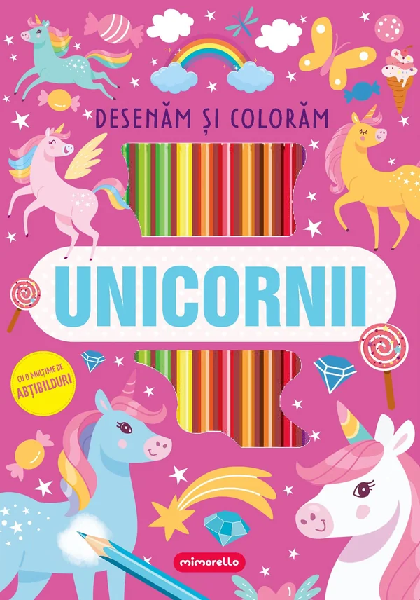 Unicornii. Desenam si coloram