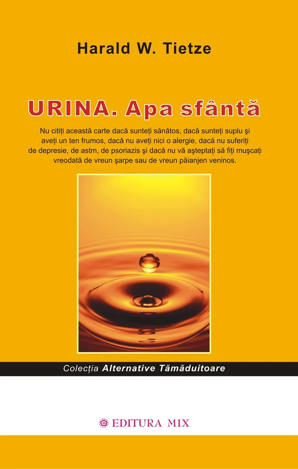 Urina. Apa sfanta