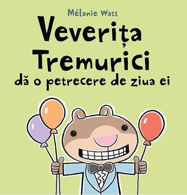 Veverita Tremurici da o petrecere de ziua ei