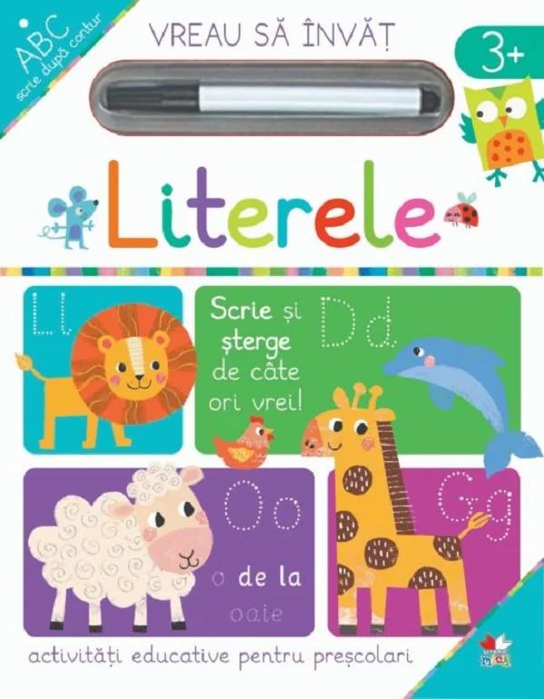 Vreau sa invat: Literele